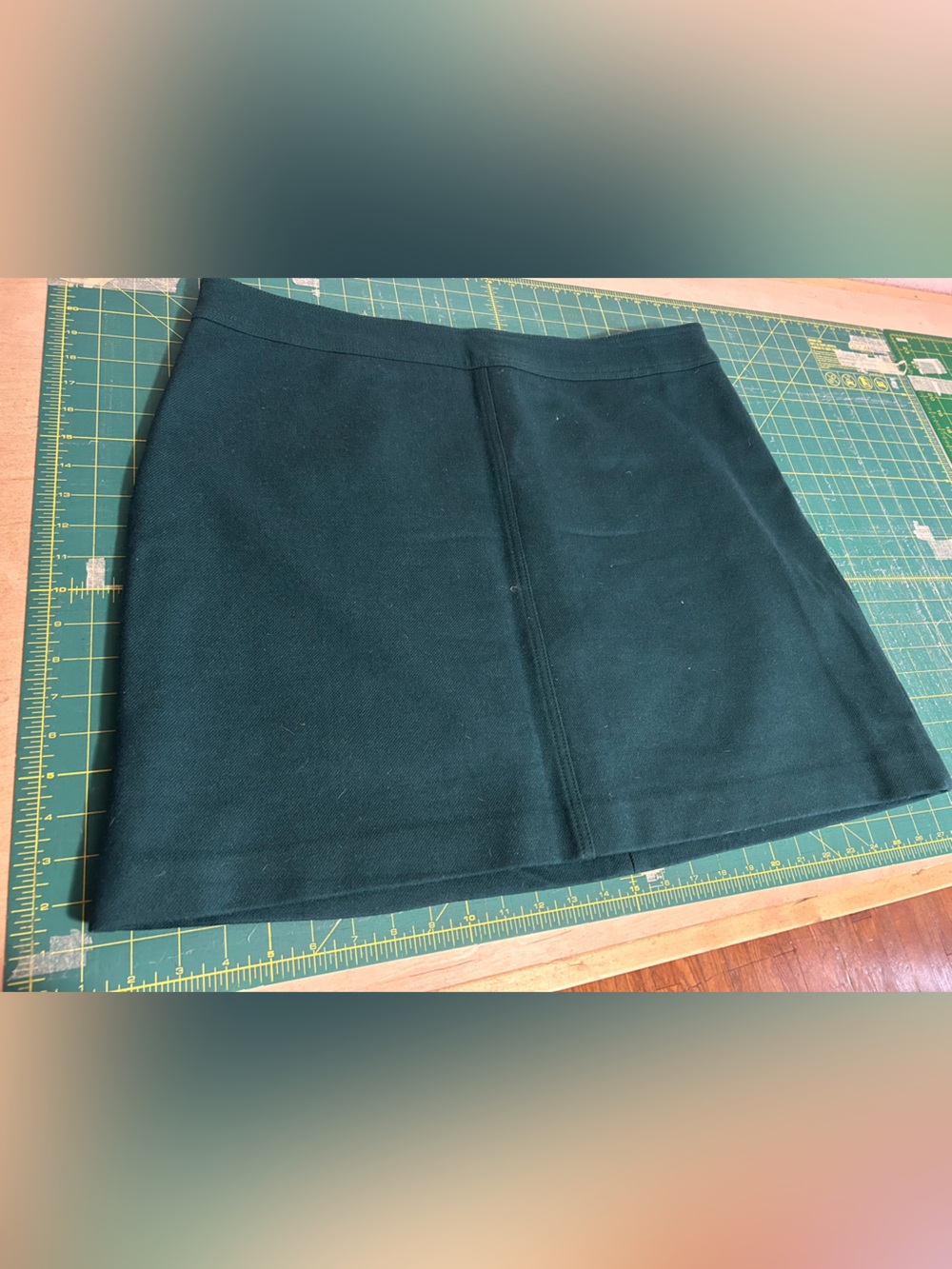 J. Crew Women’s 100% wool a-line mini skirt